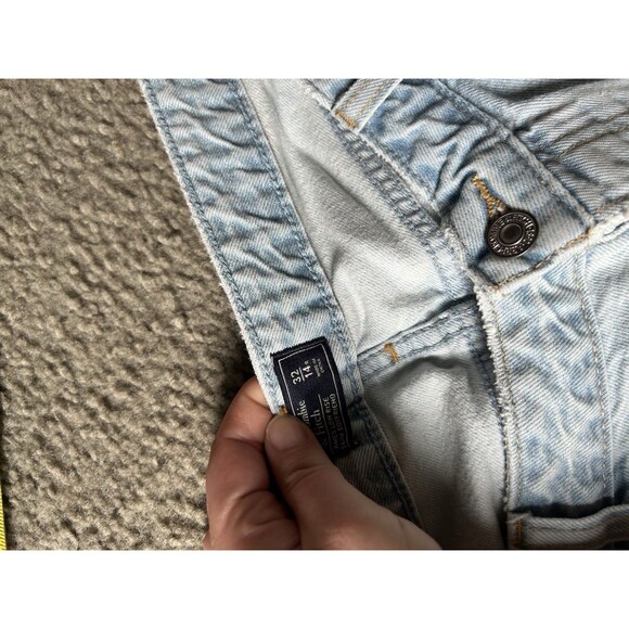 Abercrombie & Fitch Jeans Ames Low Rise Slim Boyfriend Women’s 27 Light Wash - Picture 4 of 8